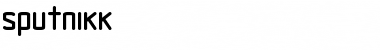 Sputnikk Font