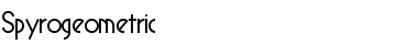 Download Spyrogeometric Font Download Spyrogeometric Font