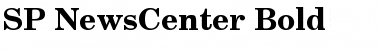 SP_NewsCenter Bold Font