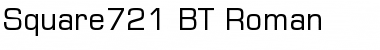 Square721 BT Font