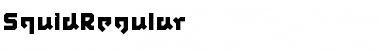 Download SquidRegular Font Download SquidRegular Font