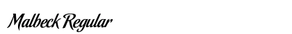 Malbeck Regular preview