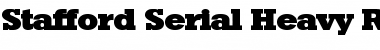 Stafford-Serial-Heavy Regular Font Stafford-Serial-Heavy Regular Font