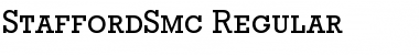 StaffordSmc Regular Font
