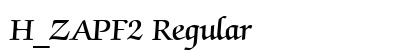 H_ZAPF2 Regular preview