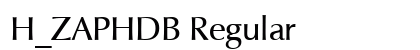 H_ZAPHDB Regular preview