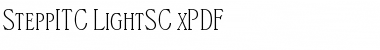SteppITC-LightSC xPDF Font