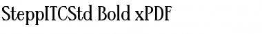 Download SteppITCStd-Bold xPDF Font