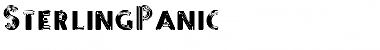 SterlingPanic Font