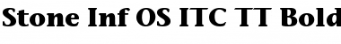 Stone Inf OS ITC TT Bold Font