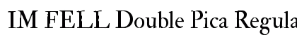 IM FELL Double Pica Regular preview