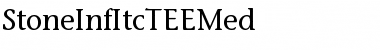 StoneInfItcTEEMed Font