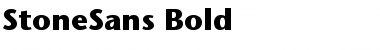 StoneSans Bold Font