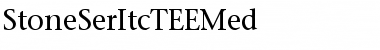 StoneSerItcTEEMed Regular Font