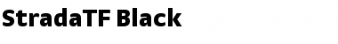 StradaTF-Black Regular Font