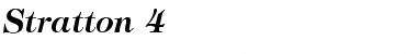 Download Stratton 4 Font Download Stratton 4 Font
