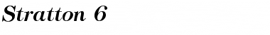 Download Stratton 6 Font Download Stratton 6 Font