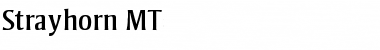 Strayhorn MT Regular Font Strayhorn MT Regular Font