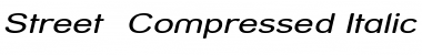 Download Street - Compressed Font