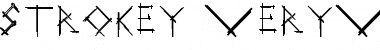 Download Strokey-VeryVeryBold Font Download Strokey-VeryVeryBold Font