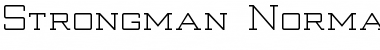 Download Strongman-Norma Font Download Strongman-Norma Font