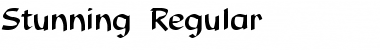 Stunning Font