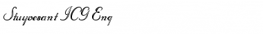 Stuyvesant ICG Eng Font