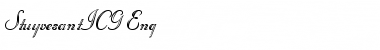 StuyvesantICG Regular Font StuyvesantICG Regular Font