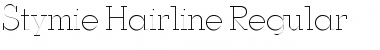 Stymie Hairline Font