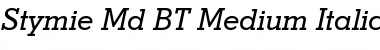 Stymie Md BT Font