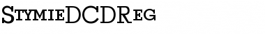 StymieDCDReg Regular Font
