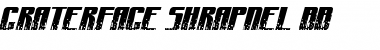 CraterFace Shrapnel BB Regular Font