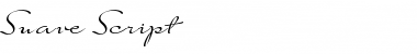 Suave Script Font