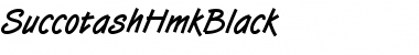 SuccotashHmkBlack Font