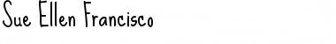 Sue Ellen Francisco Font