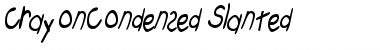 CrayonCondensed Font