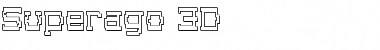 Superago 3D 3D Font