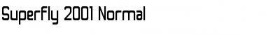 Superfly 2001 Normal Font