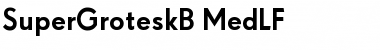 SuperGroteskB Font