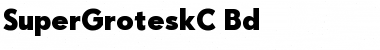 SuperGroteskC Regular Font