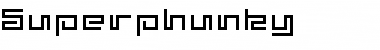 Superphunky Medium Font
