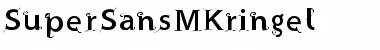 SuperSansMKringel Font