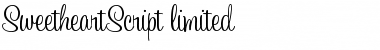 SweetheartScript-limited Font