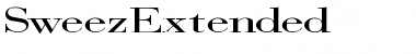 SweezExtended Font