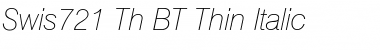 Swis721 Th BT Font