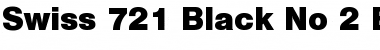 Swis721 Blk2 BT Font