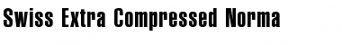Swiss_Extra_Compressed-Norma Regular Font