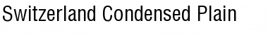 Switzerland Condensed Plain Font