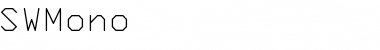 Download SWMono Font Download SWMono Font