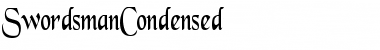 SwordsmanCondensed Regular Font